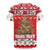 Personalised New Zealand Christmas In July Rugby Jersey Maori Kiwi Xmas Tree - Red