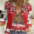 Personalised New Zealand Christmas In July Women Casual Shirt Maori Kiwi Xmas Tree - Red