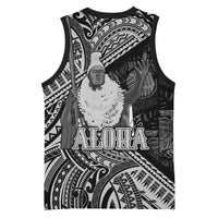 Hawaii King Kamehameha Basketball Jersey With Hawaiian Ipu Motifs Black Version