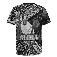 Hawaii King Kamehameha Rugby Jersey With Hawaiian Ipu Motifs Black Version
