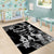 Hawaii Beautiful Hula Dancers Area Rug With Ipu Keke And Pahu Drum