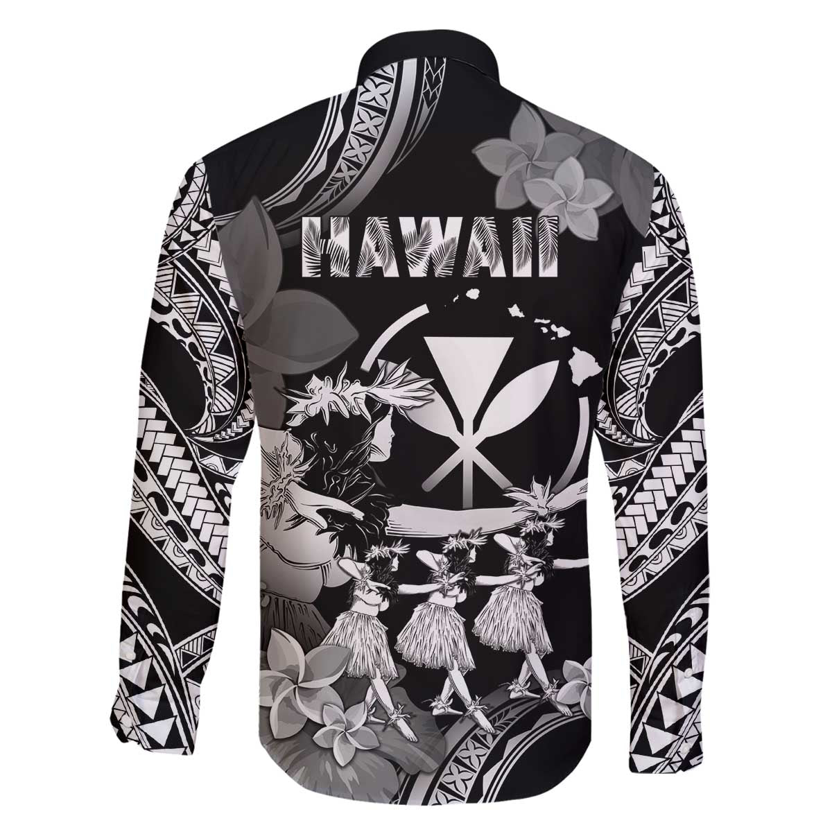 Hawaii Beautiful Hula Dancers Family Matching Puletasi and Hawaiian Shirt With Ipu Keke And Pahu Drum LT05 - Polynesian Pride