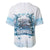 Hawaii Sugar Plantation Baseball Jersey With Hawaiian Tapa Pattern