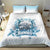 Hawaii Sugar Plantation Bedding Set With Hawaiian Tapa Pattern