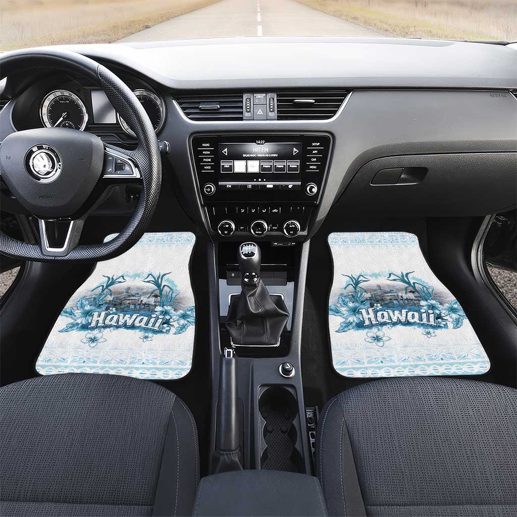 Hawaii Sugar Plantation Car Mats With Hawaiian Tapa Pattern