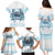Hawaii Sugar Plantation Family Matching Puletasi and Hawaiian Shirt With Hawaiian Tapa Pattern
