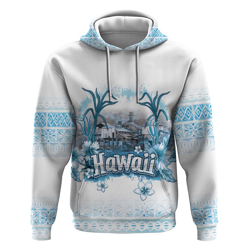 Hawaii Sugar Plantation Hoodie With Hawaiian Tapa Pattern