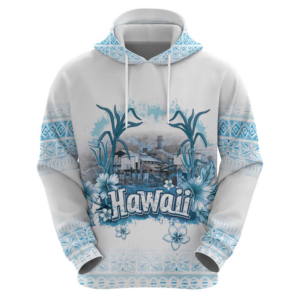 Hawaii Sugar Plantation Hoodie With Hawaiian Tapa Pattern