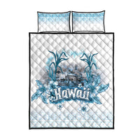 Hawaii Sugar Plantation Quilt Bed Set With Hawaiian Tapa Pattern