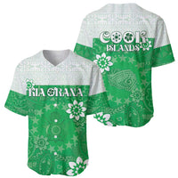 Cook Islands Maori Language Week Baseball Jersey Pacific Tapa Pattern