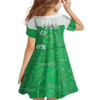 Cook Islands Maori Language Week Family Matching Long Sleeve Bodycon Dress and Hawaiian Shirt Pacific Tapa Pattern