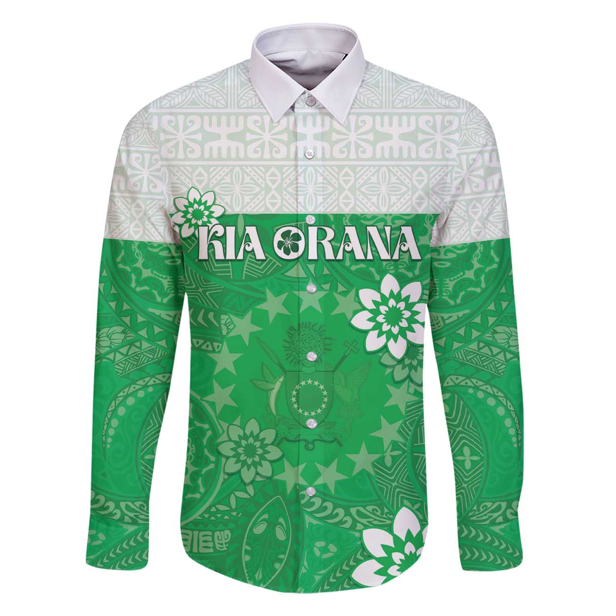 Cook Islands Maori Language Week Family Matching Off Shoulder Short Dress and Hawaiian Shirt Pacific Tapa Pattern