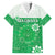 Cook Islands Maori Language Week Family Matching Short Sleeve Bodycon Dress and Hawaiian Shirt Pacific Tapa Pattern
