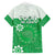 Cook Islands Maori Language Week Family Matching Short Sleeve Bodycon Dress and Hawaiian Shirt Pacific Tapa Pattern