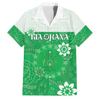 Cook Islands Maori Language Week Family Matching Tank Maxi Dress and Hawaiian Shirt Pacific Tapa Pattern