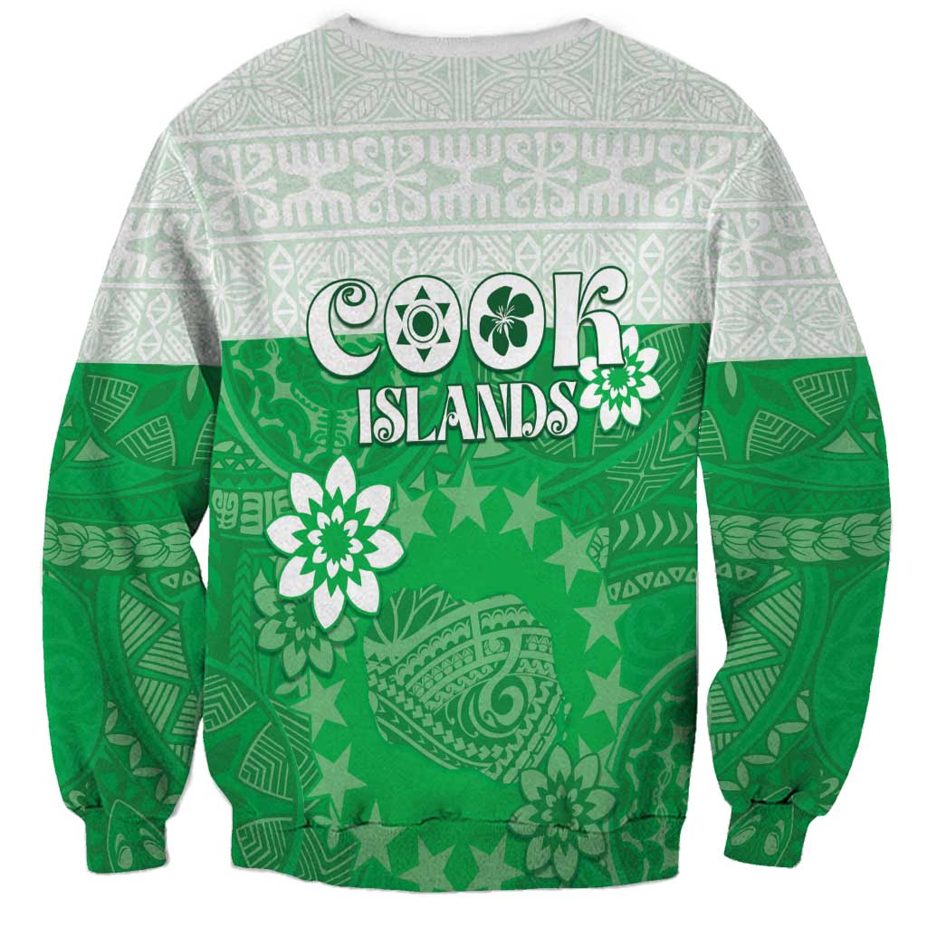 Cook Islands Maori Language Week Sweatshirt Pacific Tapa Pattern