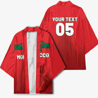 Custom Morocco Football 2026 Kimono Atlas Lions Breathtaking Victory Red Version