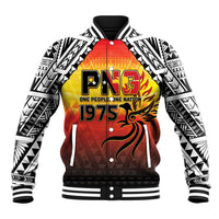 Papua New Guinea 49th Independence Day Baseball Jacket One People One Nation One PNG