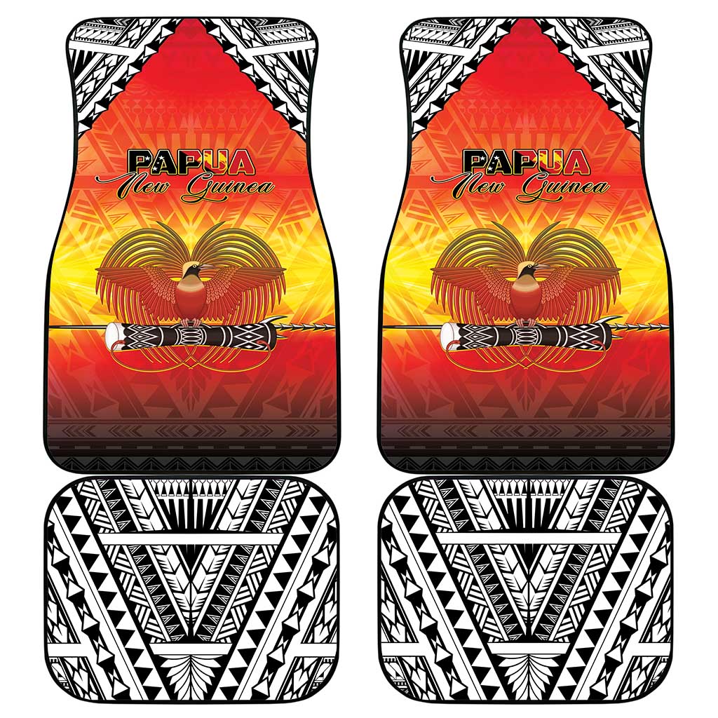 Papua New Guinea 49th Independence Day Car Mats One People One Nation One PNG
