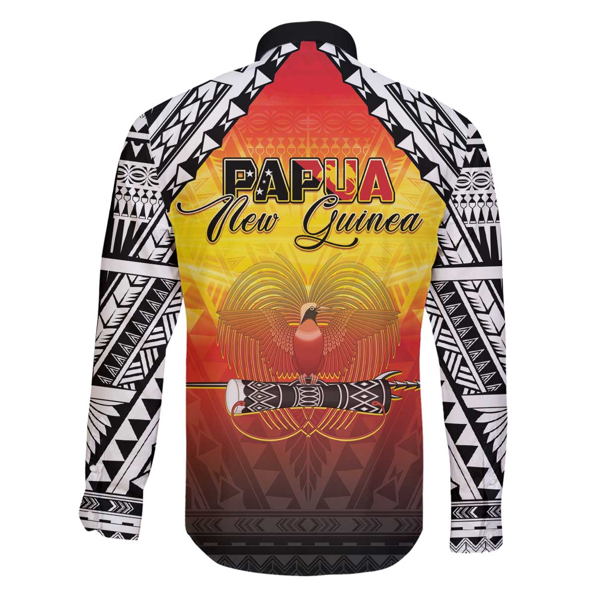 Papua New Guinea 49th Independence Day Family Matching Off The Shoulder Long Sleeve Dress and Hawaiian Shirt One People One Nation One PNG