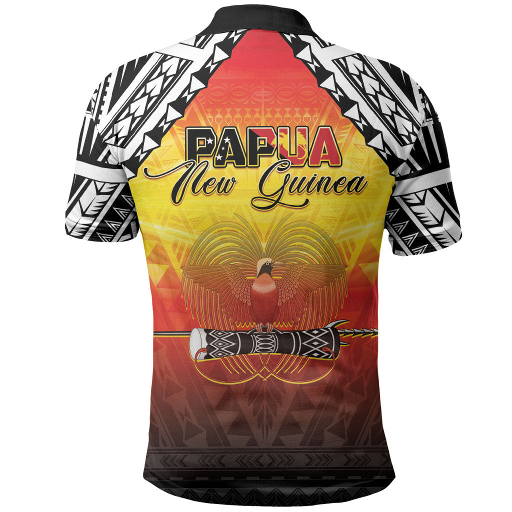 Papua New Guinea 50th Independence Day Polo Shirt One People One Nation One PNG LT05 - Polynesian Pride