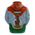 Vanuatu Penama Province Hoodie Vanuatuan Coat Of Arms Polynesian Pattern LT05 - Polynesian Pride