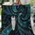 New Zealand Aotearoa Quilt Maori Tane Te Waiora Paua Shell Glitter Turquoise