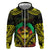 Aloha Tropical Palm Trees Hoodie Reggae Polynesian Pattern