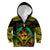 Aloha Tropical Palm Trees Kid Hoodie Reggae Polynesian Pattern