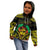 Aloha Tropical Palm Trees Kid Hoodie Reggae Polynesian Pattern