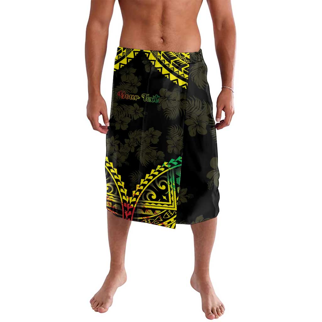 Aloha Tropical Palm Trees Lavalava Reggae Polynesian Pattern