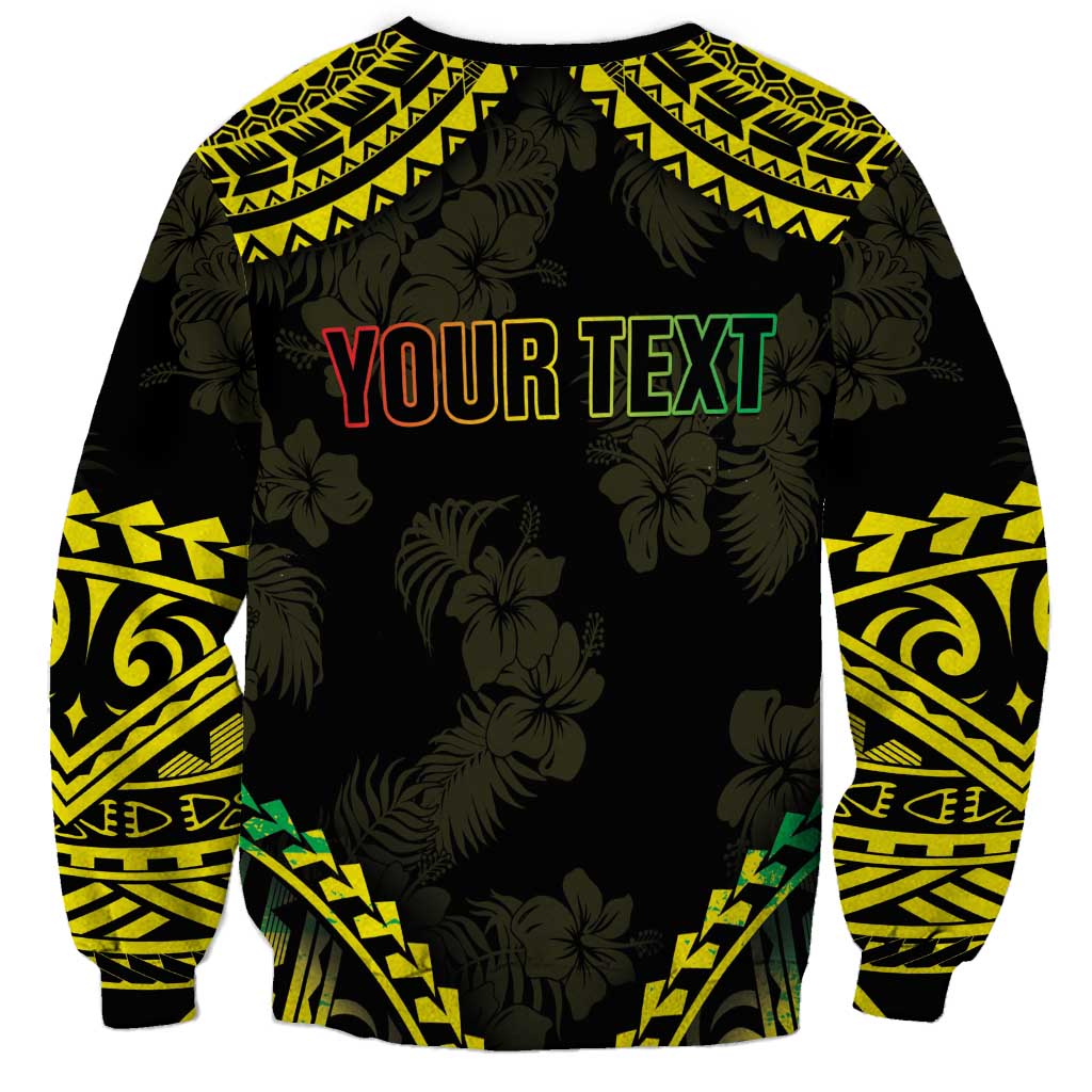 Aloha Tropical Palm Trees Sweatshirt Reggae Polynesian Pattern LT05 - Polynesian Pride