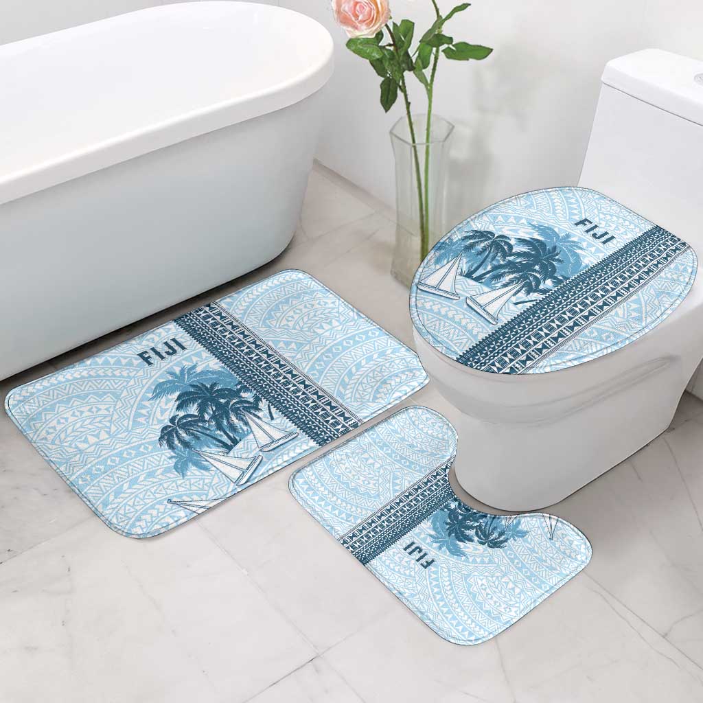 Fiji Regatta Bathroom Set Palm Tree Tapa Pattern - Polynesian Pride