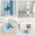 Fiji Regatta Bathroom Set Palm Tree Tapa Pattern - Polynesian Pride