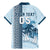 Custom Fiji Regatta Family Matching Mermaid Dress and Hawaiian Shirt Palm Tree Tapa Pattern - Polynesian Pride