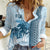Custom Fiji Regatta Women Casual Shirt Palm Tree Tapa Pattern - Polynesian Pride
