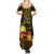 Personalized Happy Diwali Festival Family Matching Summer Maxi Dress and Hawaiian Shirt Diya Lamp Hibiscus Polynesian Pattern LT05 - Polynesian Pride