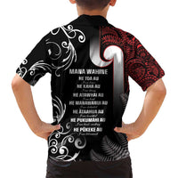 New Zealand Aotearoa Mana Wahine Family Matching Long Sleeve Bodycon Dress and Hawaiian Shirt LT05 - Polynesian Pride