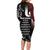 New Zealand Aotearoa Mana Wahine Family Matching Long Sleeve Bodycon Dress and Hawaiian Shirt