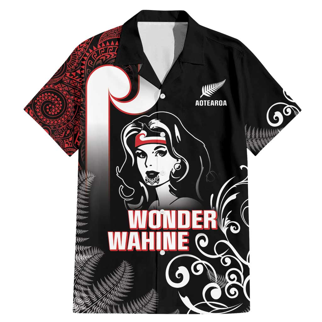 New Zealand Aotearoa Mana Wahine Family Matching Mermaid Dress and Hawaiian Shirt