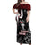 New Zealand Aotearoa Mana Wahine Off Shoulder Maxi Dress