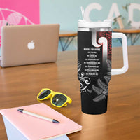 New Zealand Aotearoa Mana Wahine Tumbler With Handle