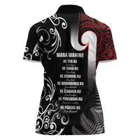 New Zealand Aotearoa Mana Wahine Women Polo Shirt