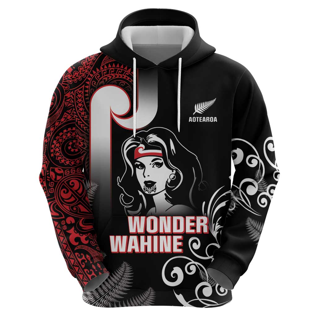 New Zealand Aotearoa Mana Wahine Zip Hoodie