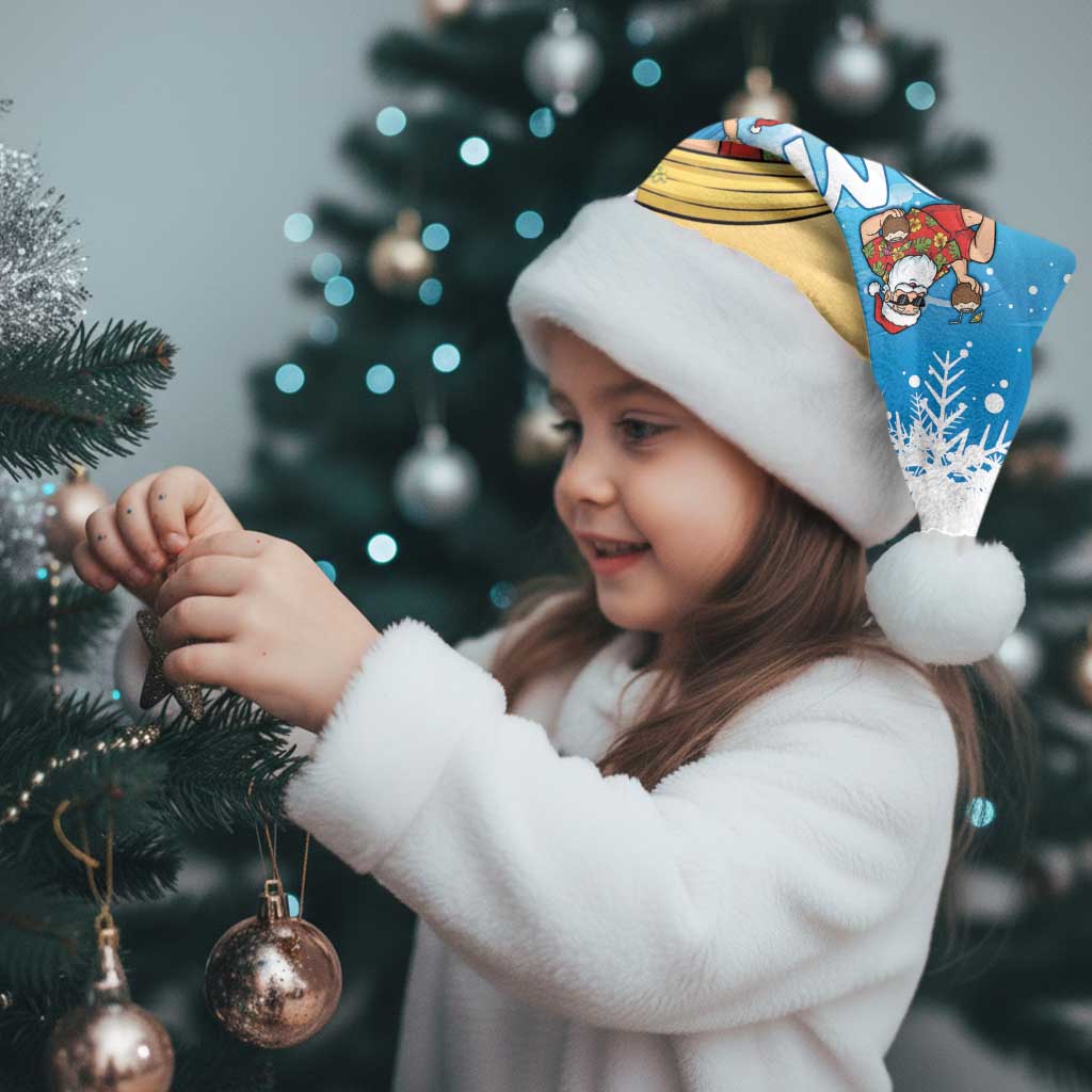 Guam Christmas Santa Hat Felis Pasgua Chilling Santa - Polynesian Pride