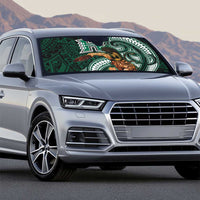 Hawaii Ikaika Warrior Football Auto Sun Shade Polynesian Tribal Tattoo - Polynesian Pride