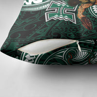 Hawaii Ikaika Warrior Football Pillow Cover Polynesian Tribal Tattoo - Polynesian Pride