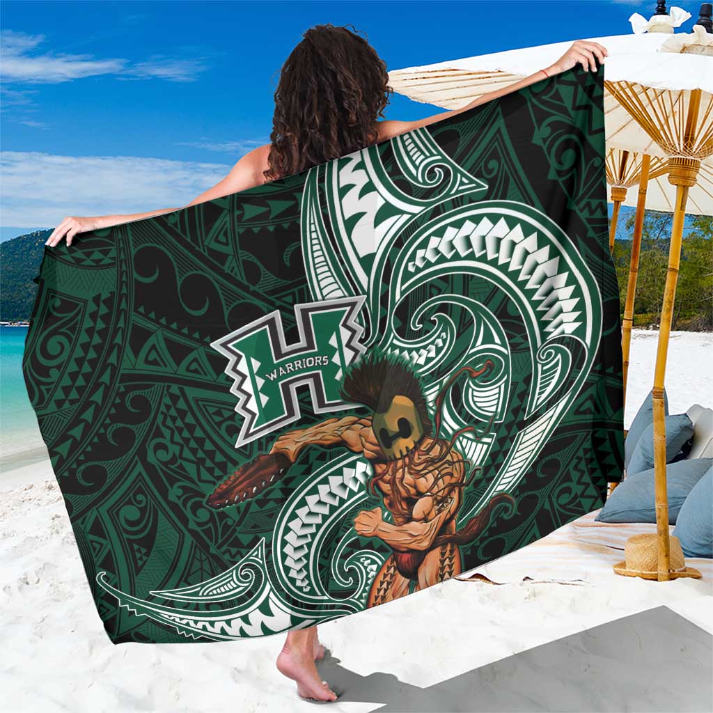 Hawaii Ikaika Warrior Football Sarong Polynesian Tribal Tattoo - Polynesian Pride
