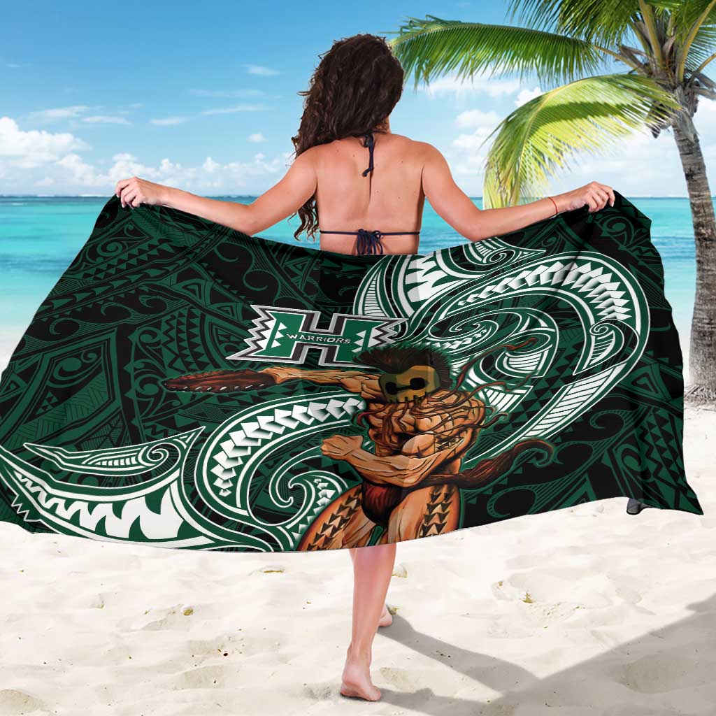 Hawaii Ikaika Warrior Football Sarong Polynesian Tribal Tattoo - Polynesian Pride