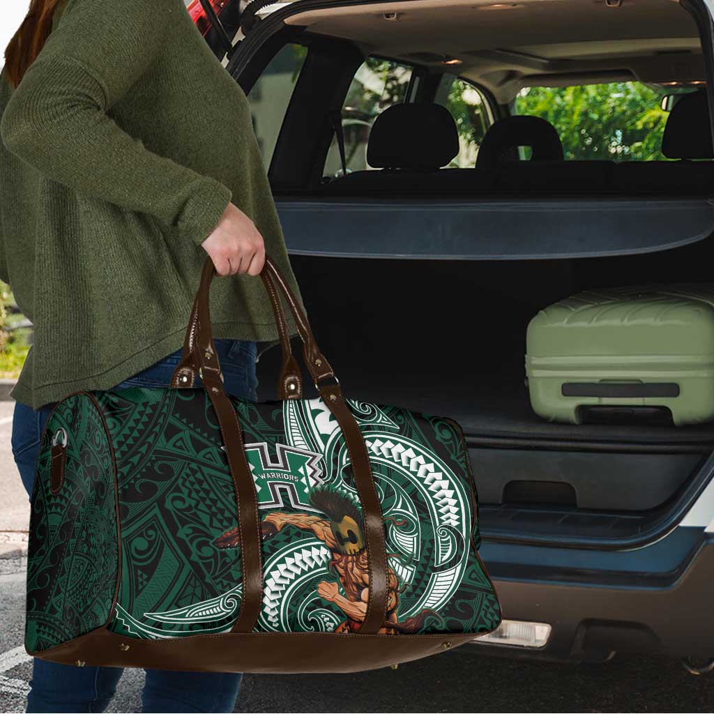 Hawaii Ikaika Warrior Football Travel Bag Polynesian Tribal Tattoo - Polynesian Pride